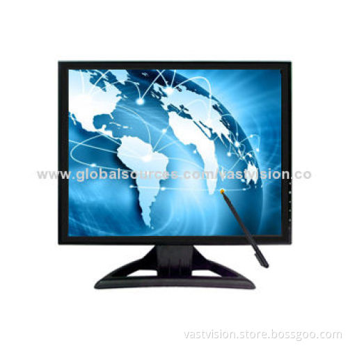 15-inch Touch Screen POS Display with 1,024 x 768 Pixels